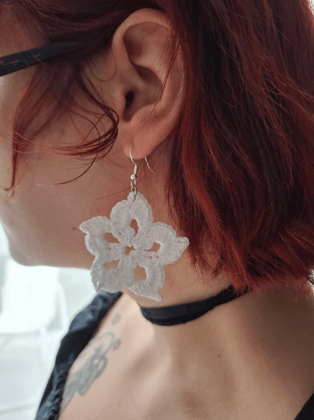 BOUCLES D&#039;OREILLES FLEUR